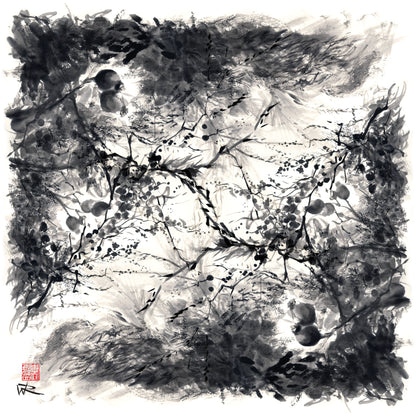 September Rose Hips Edition 1 - Scarf - 90 x 90 cm