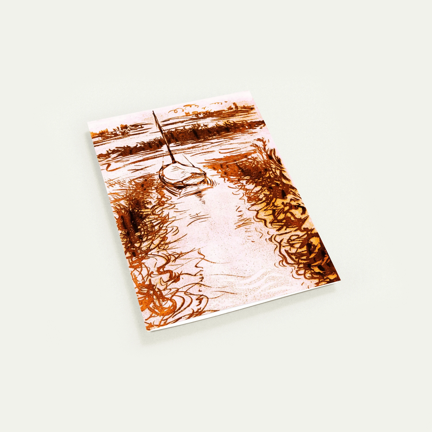 Stiffkey mooring edition 1 - Pack of 10 Greeting Cards