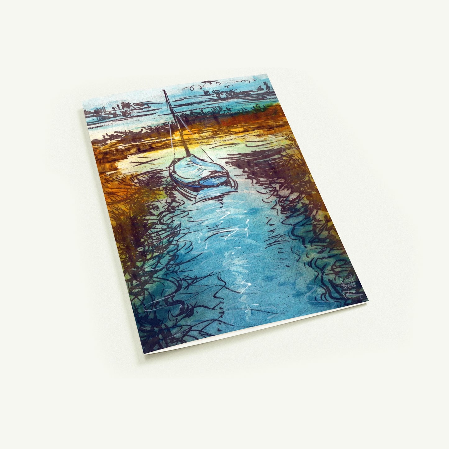 Stiffkey mooring edition 2 - Pack of 10 Greeting Cards