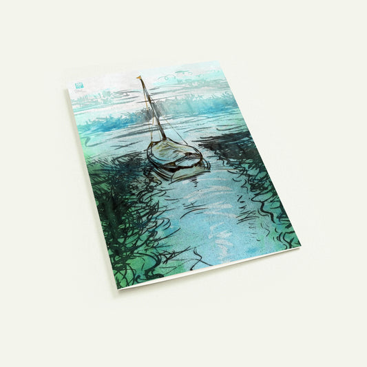 Stiffkey mooring edition 3 - Pack of 10 A5 Greeting Cards
