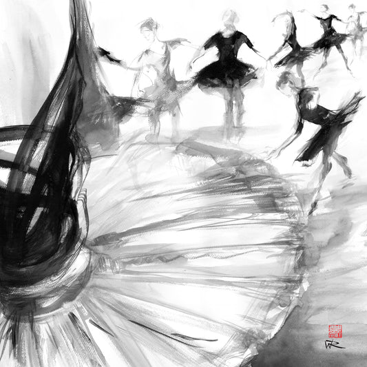 Sugar plum fairy - Print on fine art paper