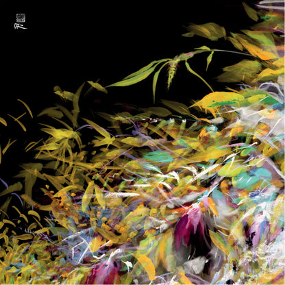 Sumi magnolias - Print on fine art paper