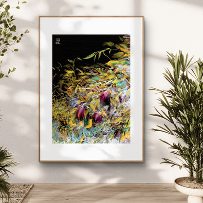 Sumi magnolias - Print on fine art paper