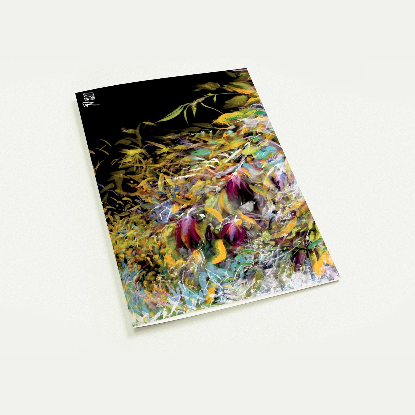 Sumi-Magnolien – 10er-Pack Grußkarten