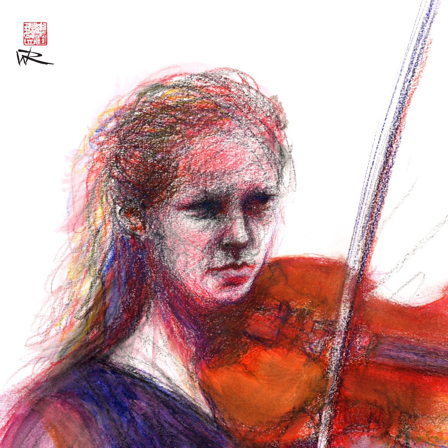 Lost in playing - Original painting