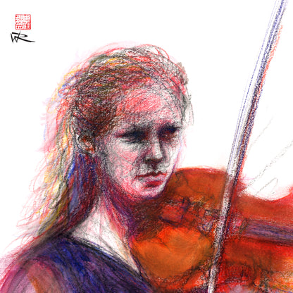 Lost in playing - Original painting