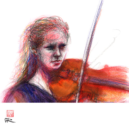 Lost in playing - Original painting