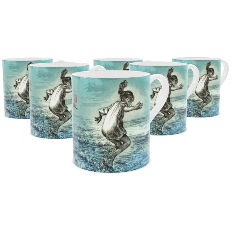Wavejumper edition 1 - Bone china mug 6 pack