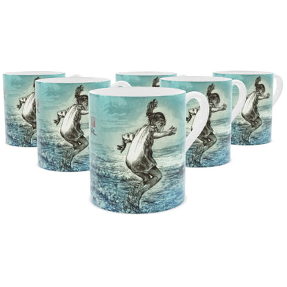 Wavejumper edition 1 - Bone china mug 6 pack