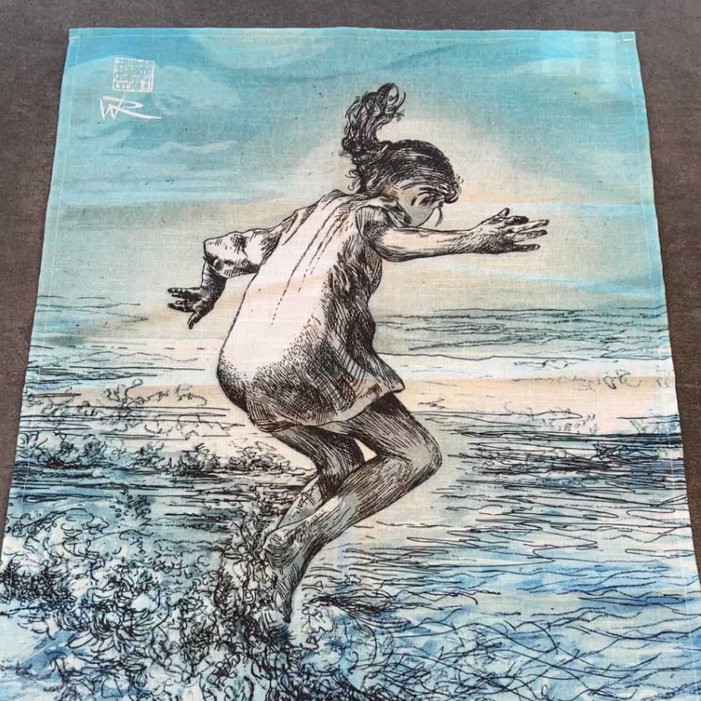 Wavejumper edition 1 - Tea Towel