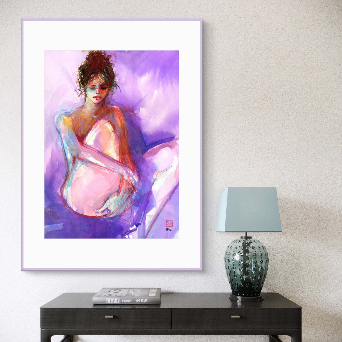 Whirlwind thoughts - Print on fine art paper