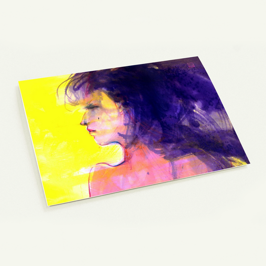 Yellow aura - Pack of 10 Greeting Cards