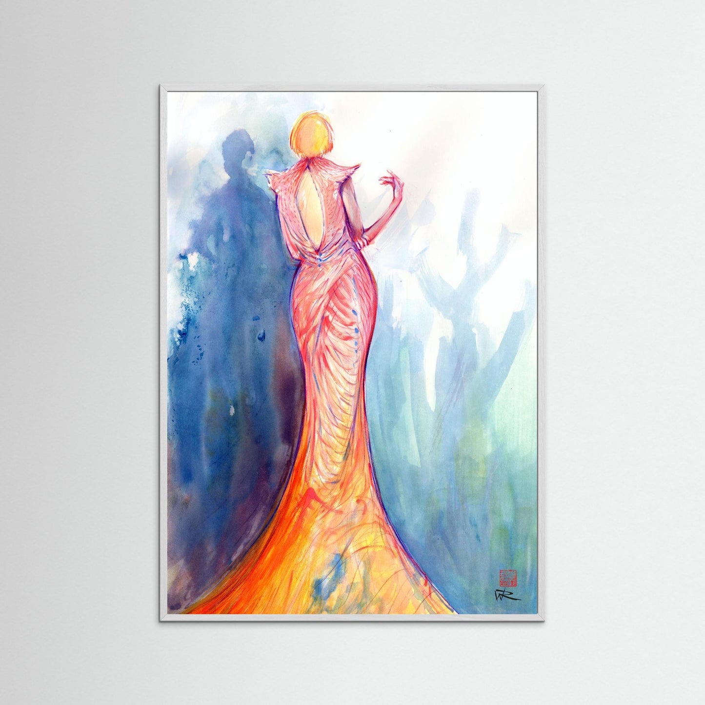 Chrysalis fashion - Paper print