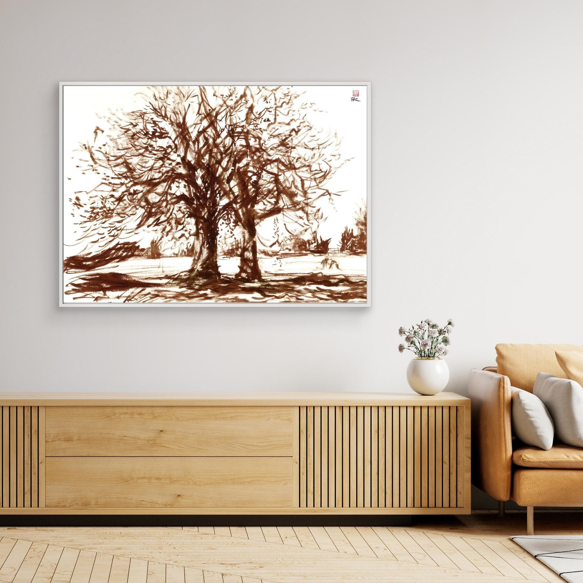 English oaks at Wotton