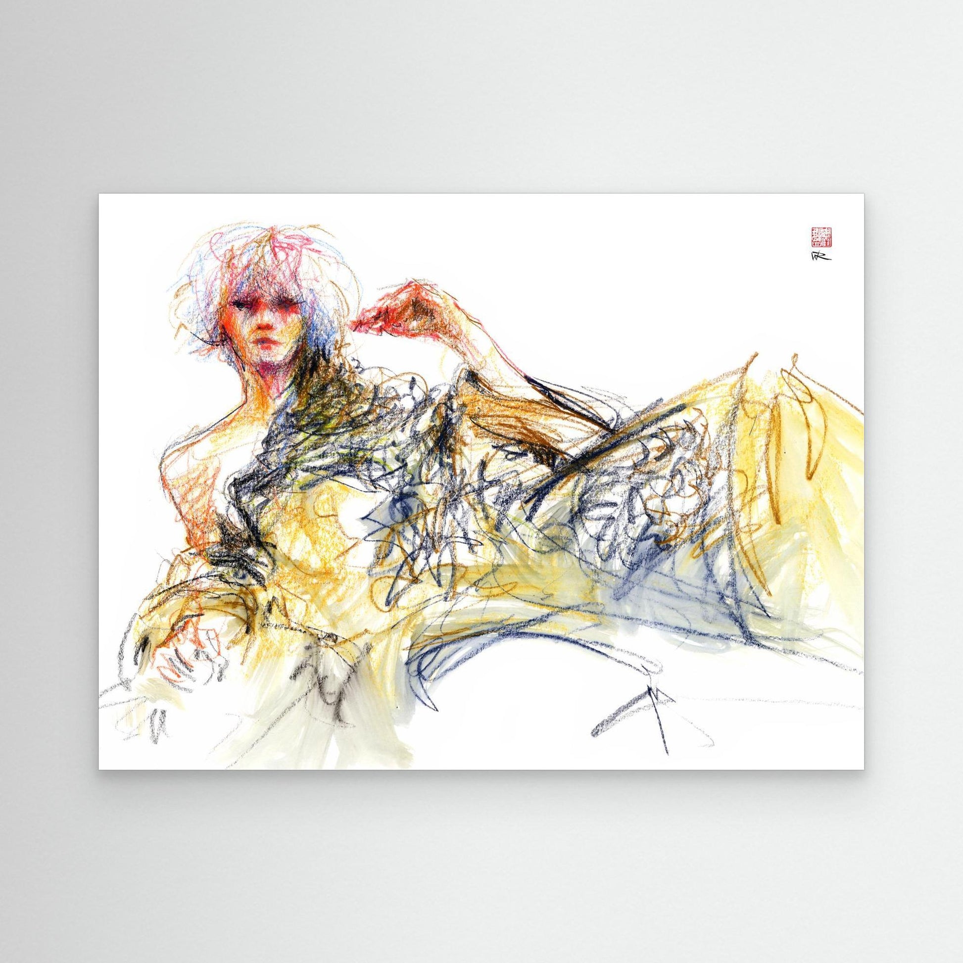 Reclining figure