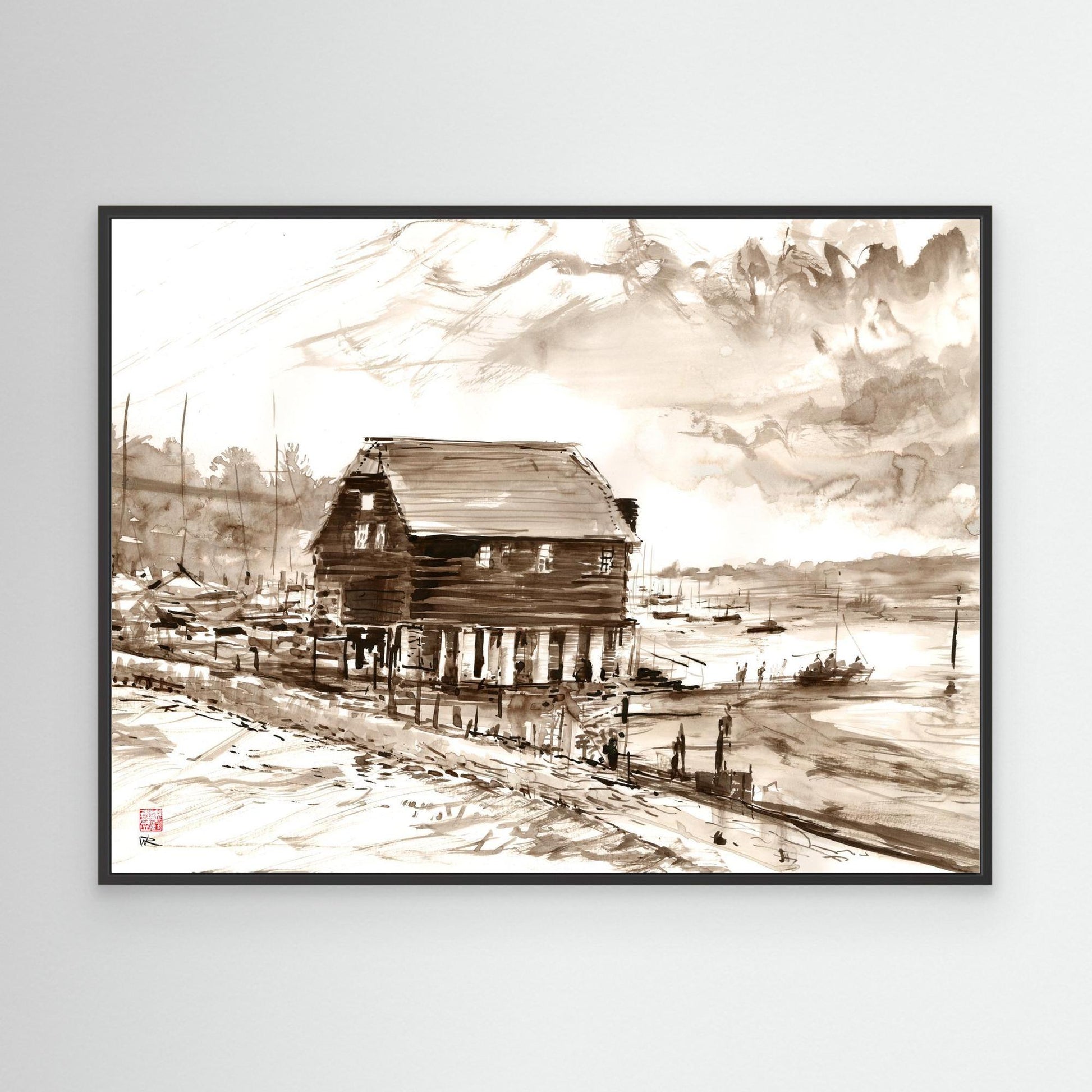 Bosham boathouse
