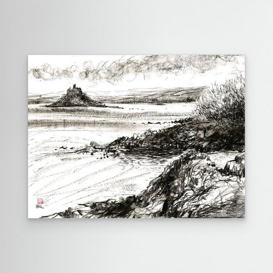 Looking over to St Micheal's mount