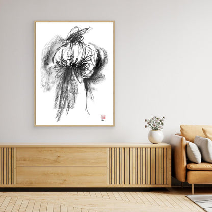 Flamenco hat - Canvas art print