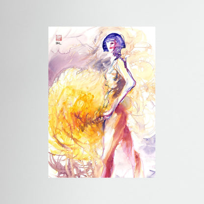 Nutcracker xmas fashion - Paper print