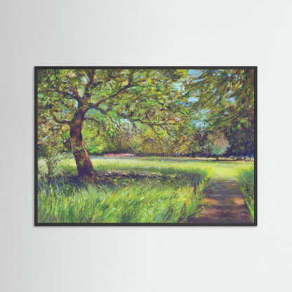 Light in the trees - Print on fine art paper