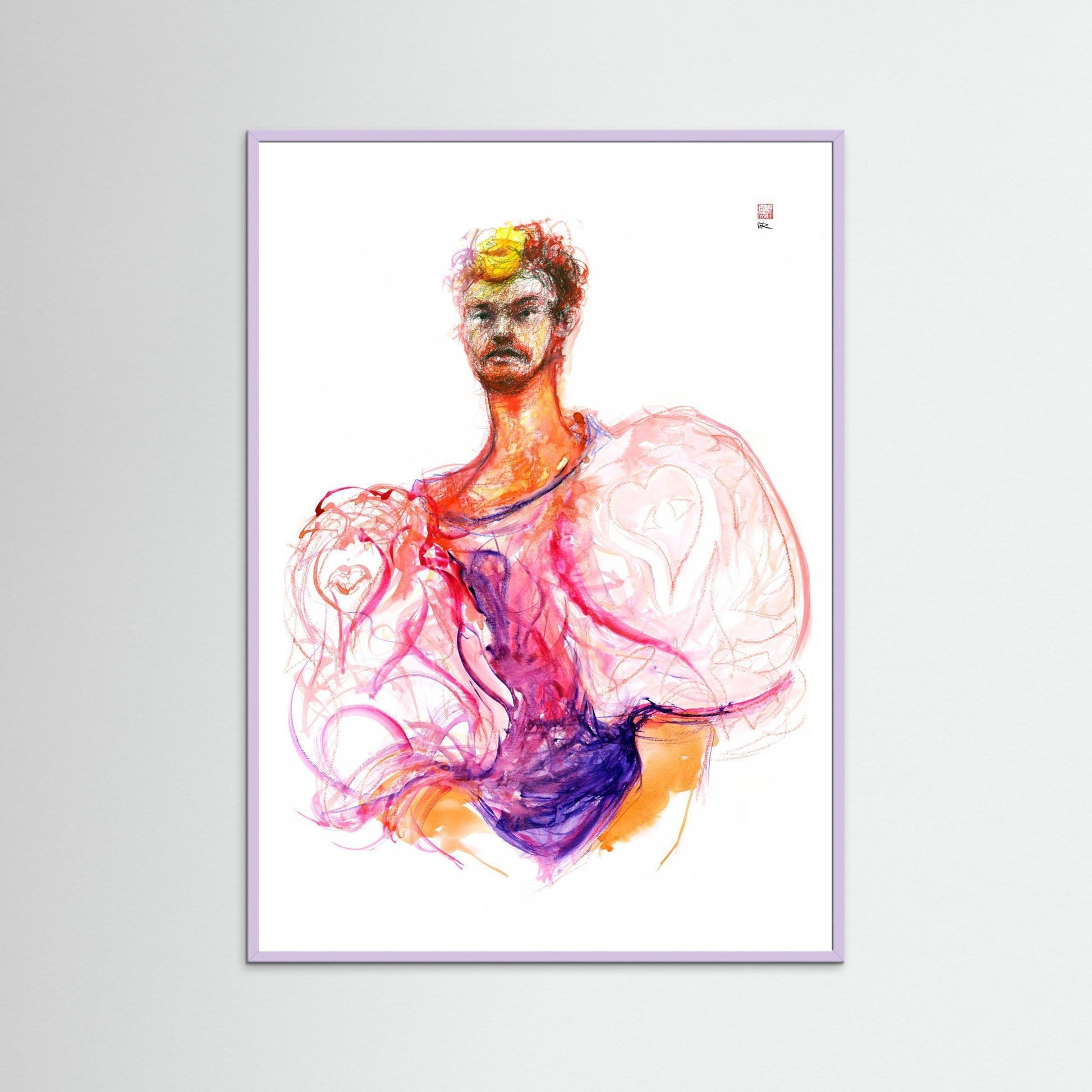 Androgynous - Paper print