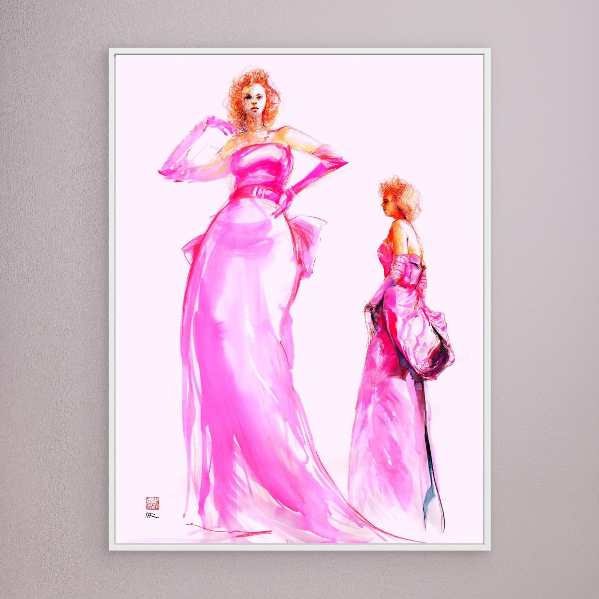 Marilyn in pink