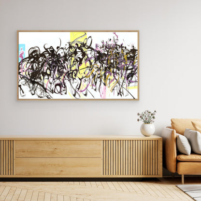 Abstract dance movement 4 - Canvas art print