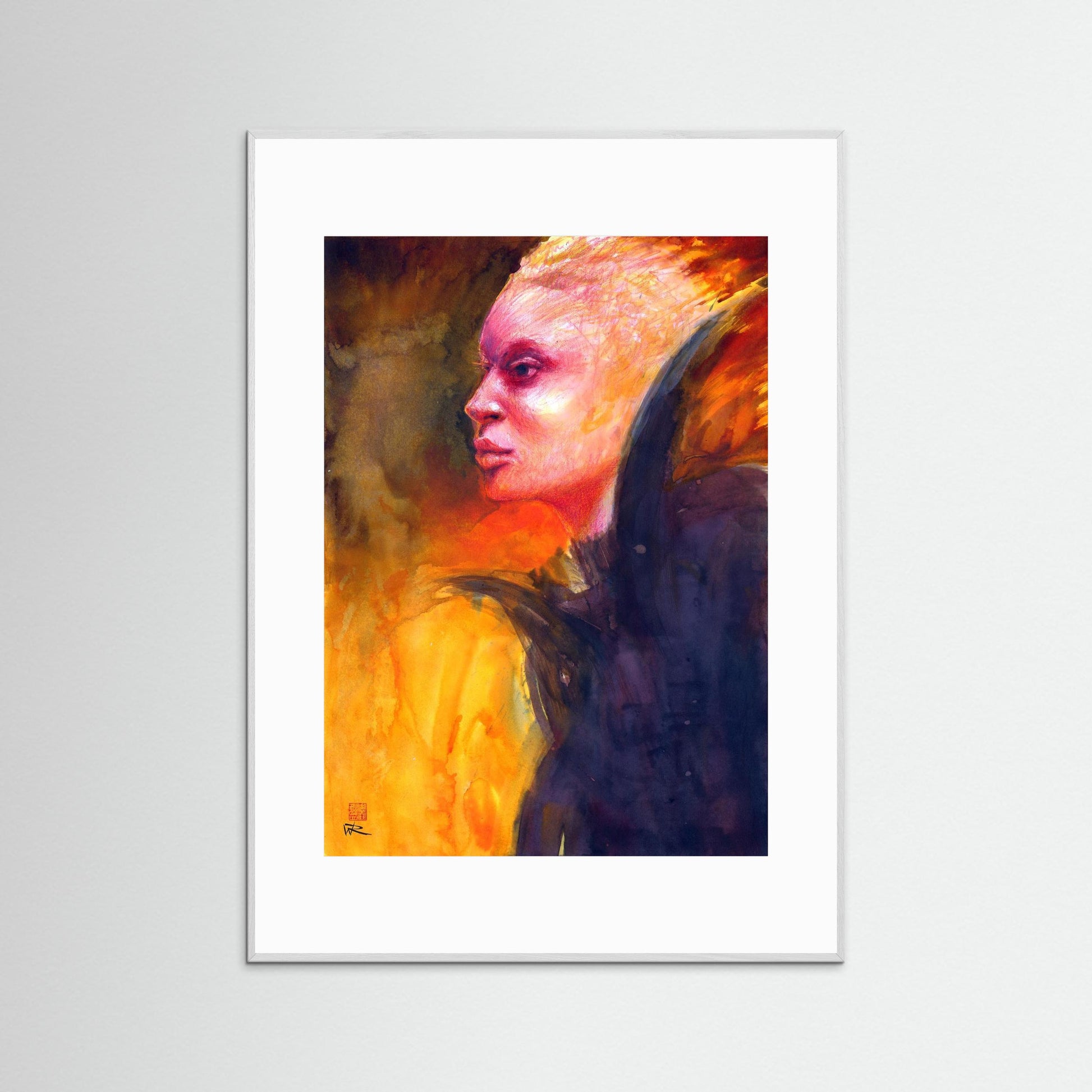 Fashion on fire - Paper print