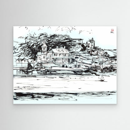 Salcombe yacht club across the channel