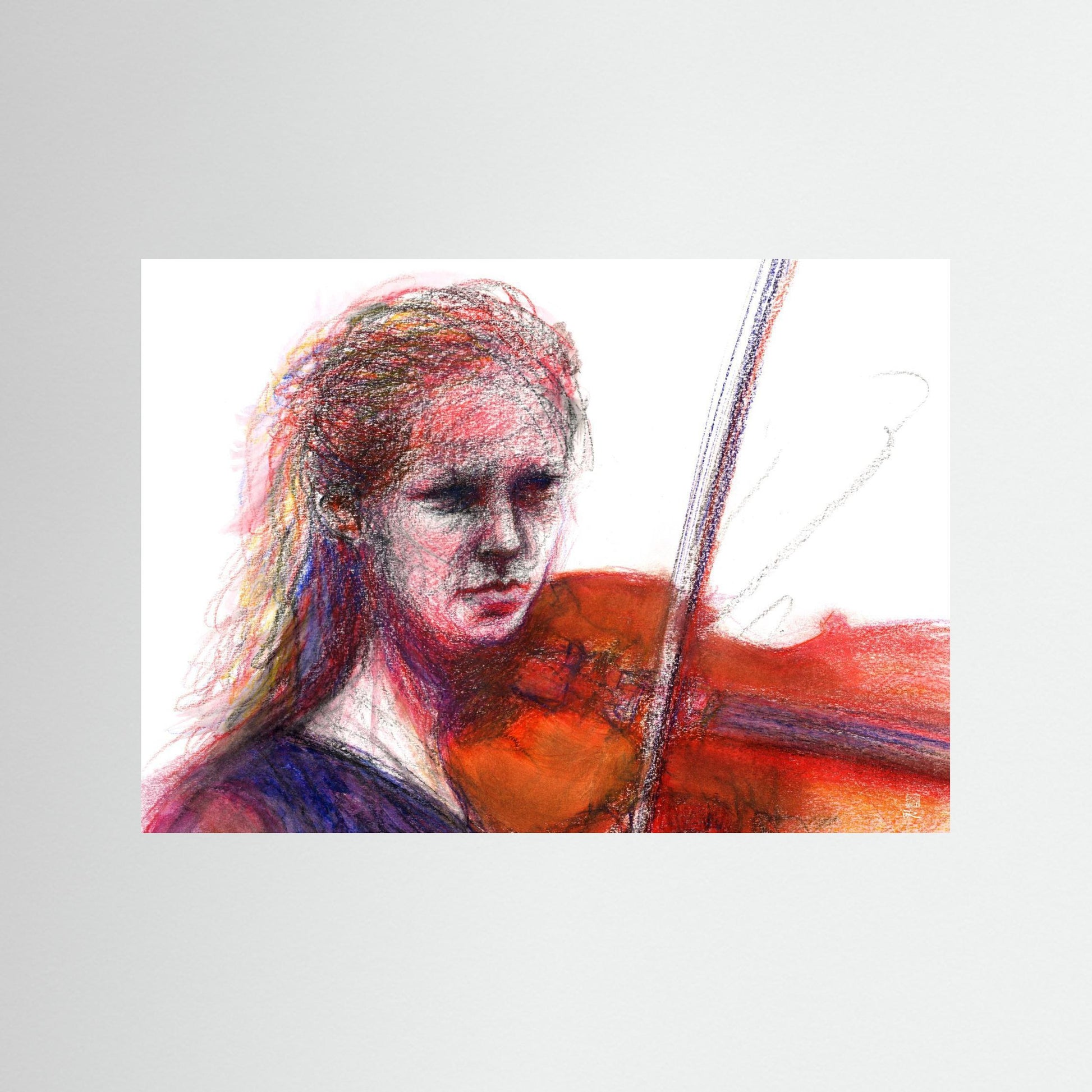 Lost in playing - Paper print