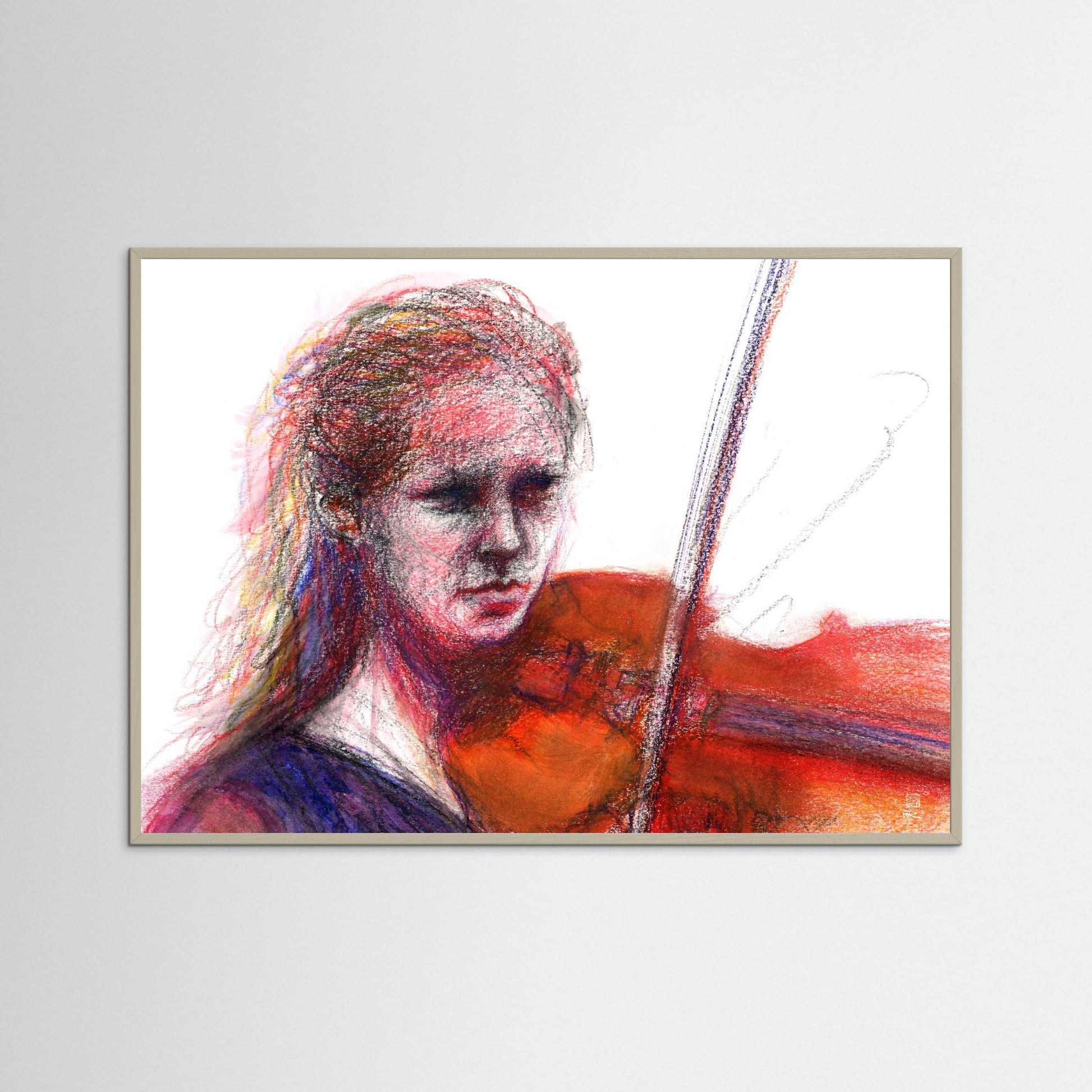 Lost in playing - Paper print