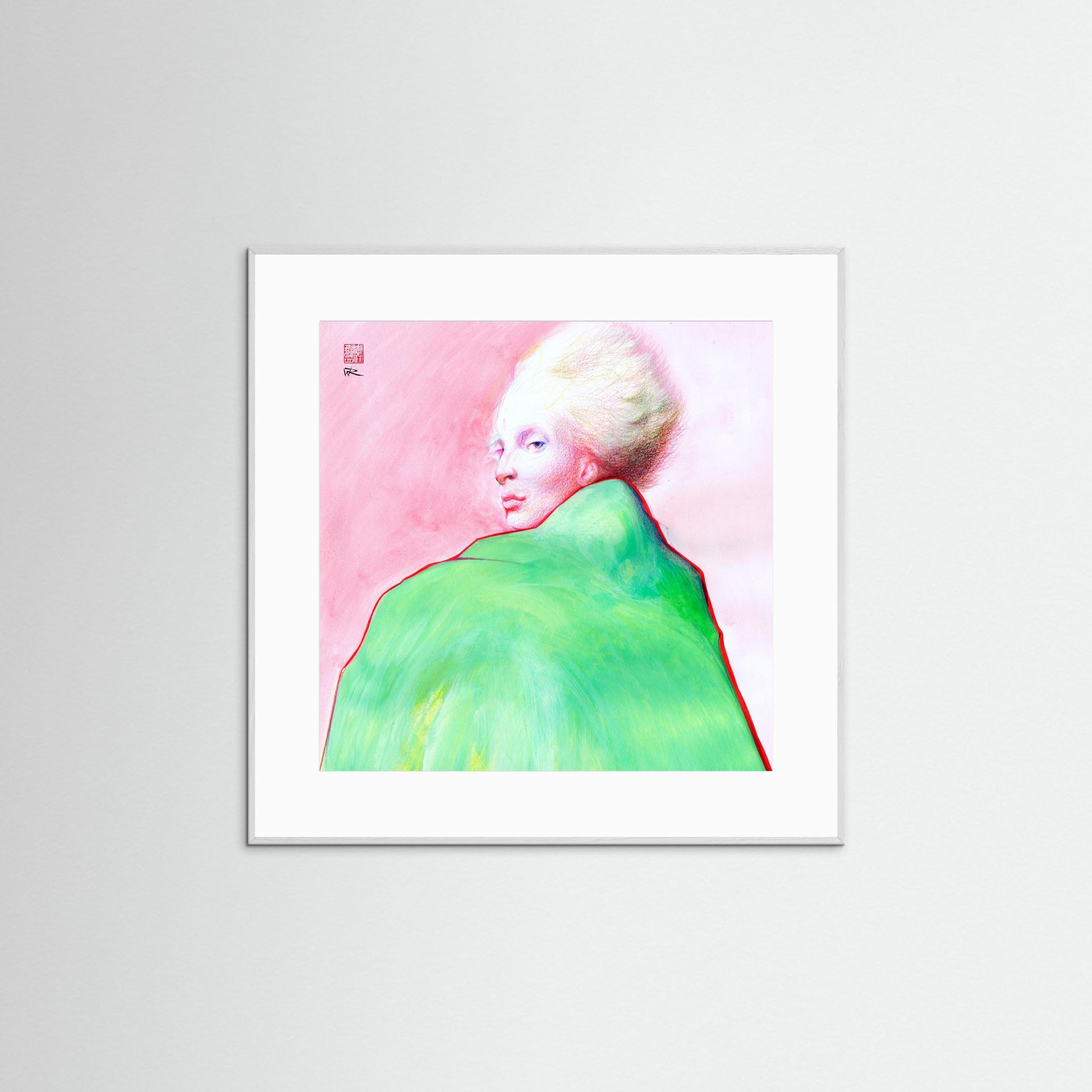 Min Ji Kim fashion - Print on fine art paper