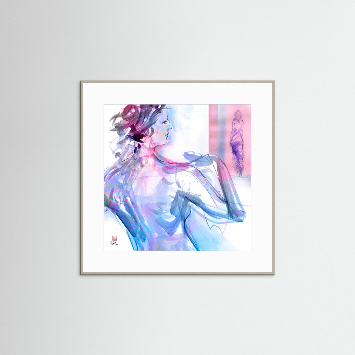 Allium figure 2 - Paper print