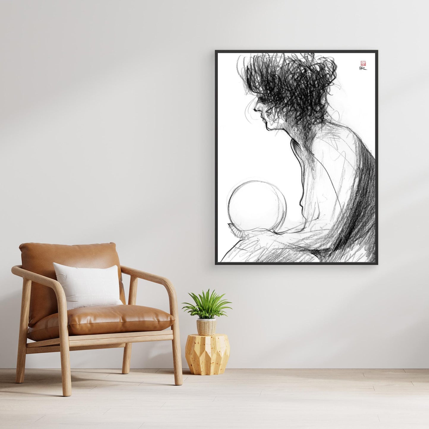 Fortune teller - Canvas print