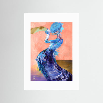 Fashionable curves - paper print