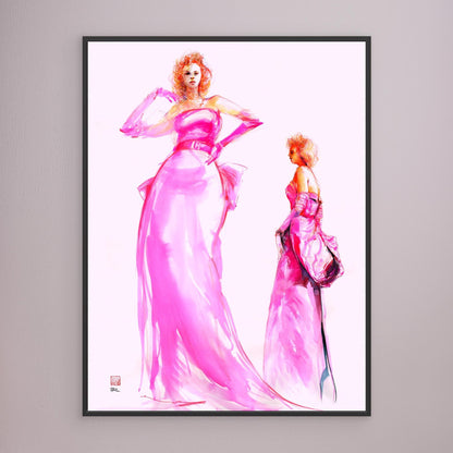 Marilyn in pink