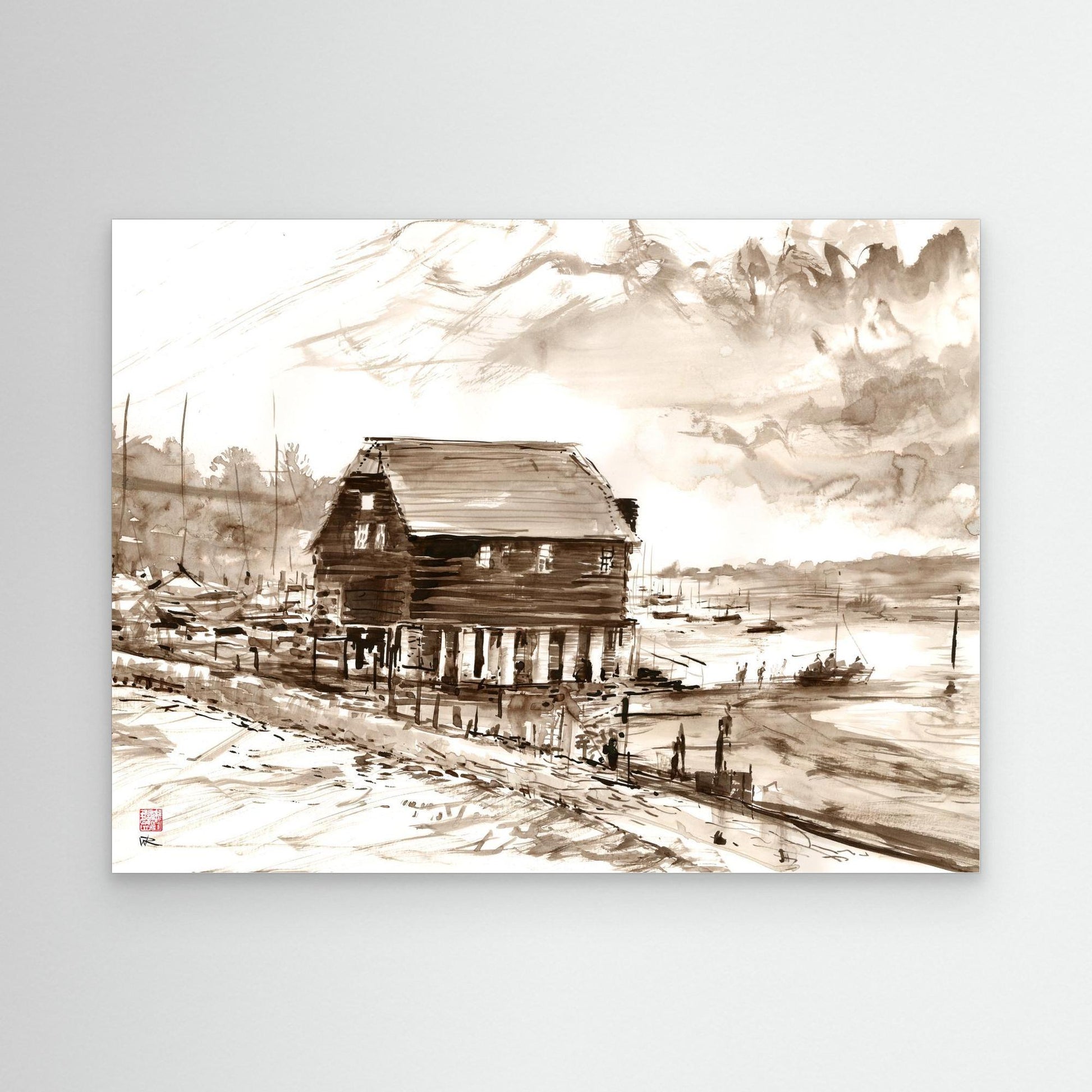 Bosham boathouse