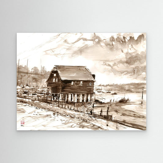 Bosham boathouse