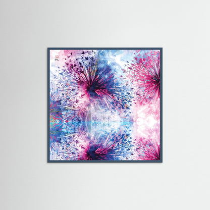 Allium pink sunshine - Paper print