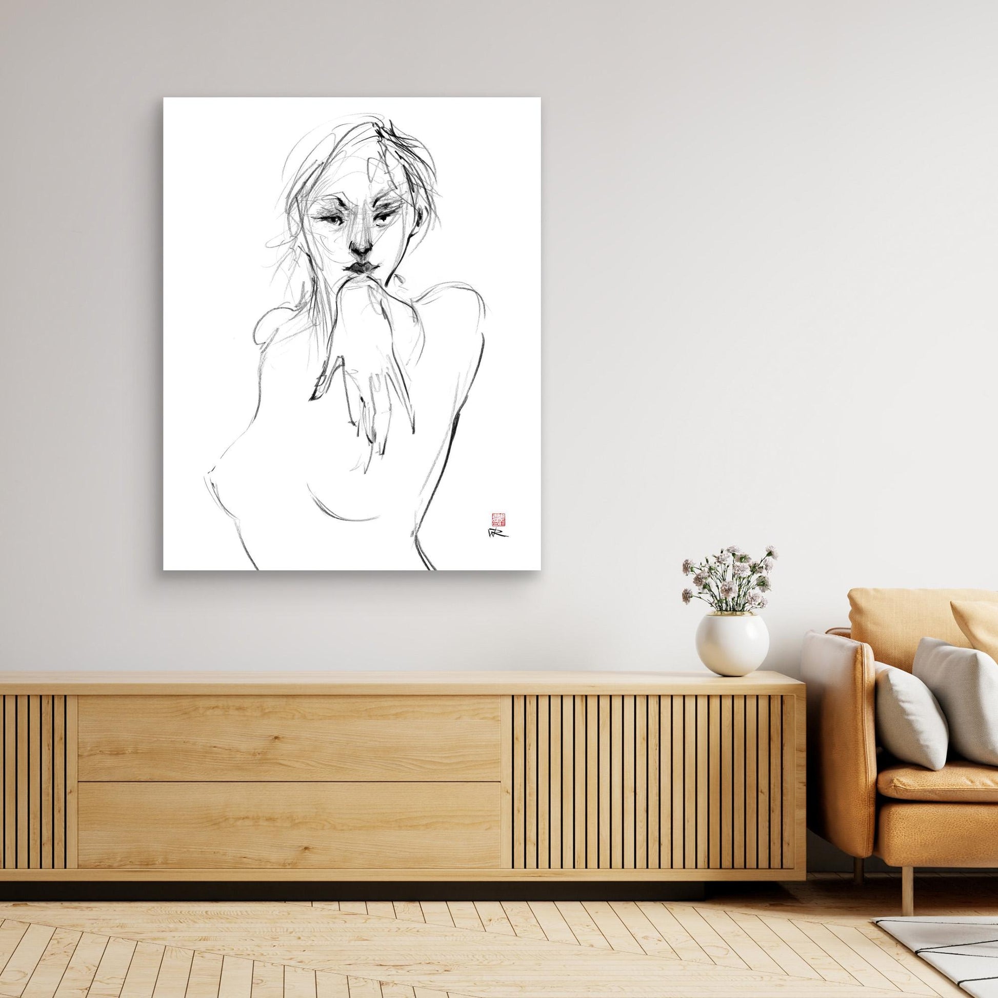Come hither - Canvas print