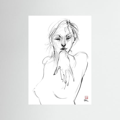 Come hither - Paper print