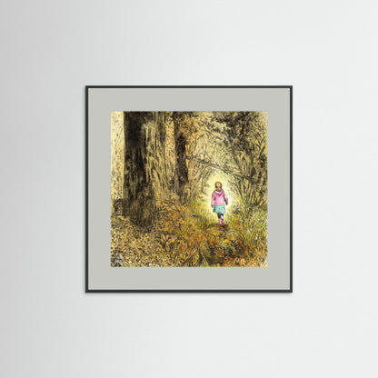 Bluebell wood Edition 5: Wearing pink in autumn