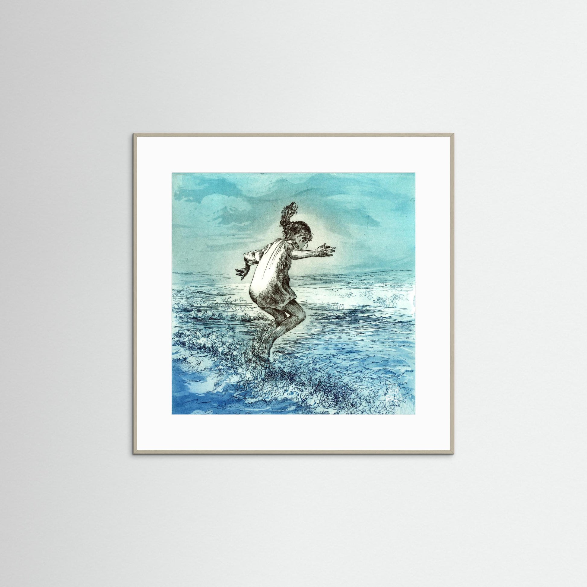 Wavejumper edition 1 - Paper print