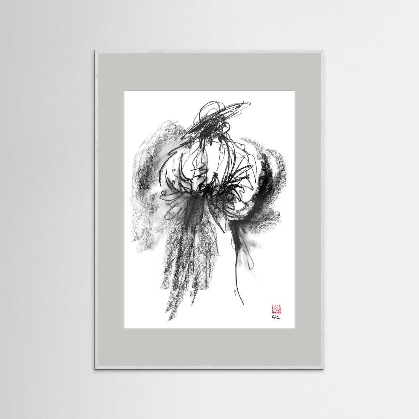 Flamenco hat - Print on fine art paper