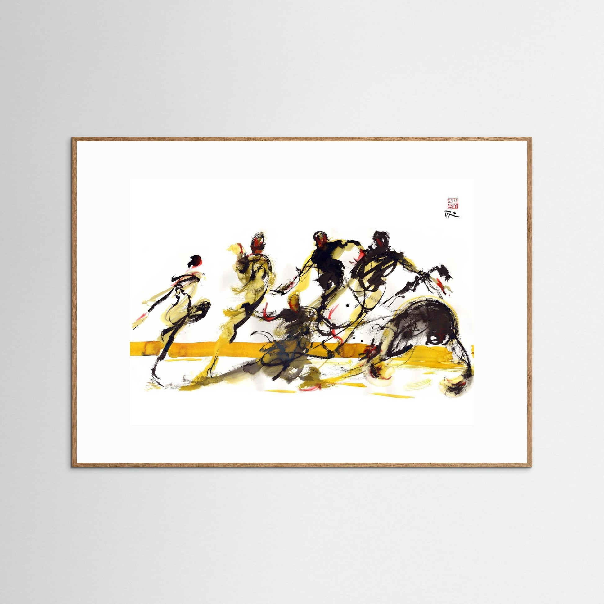 Rambert dew dance - Paper print