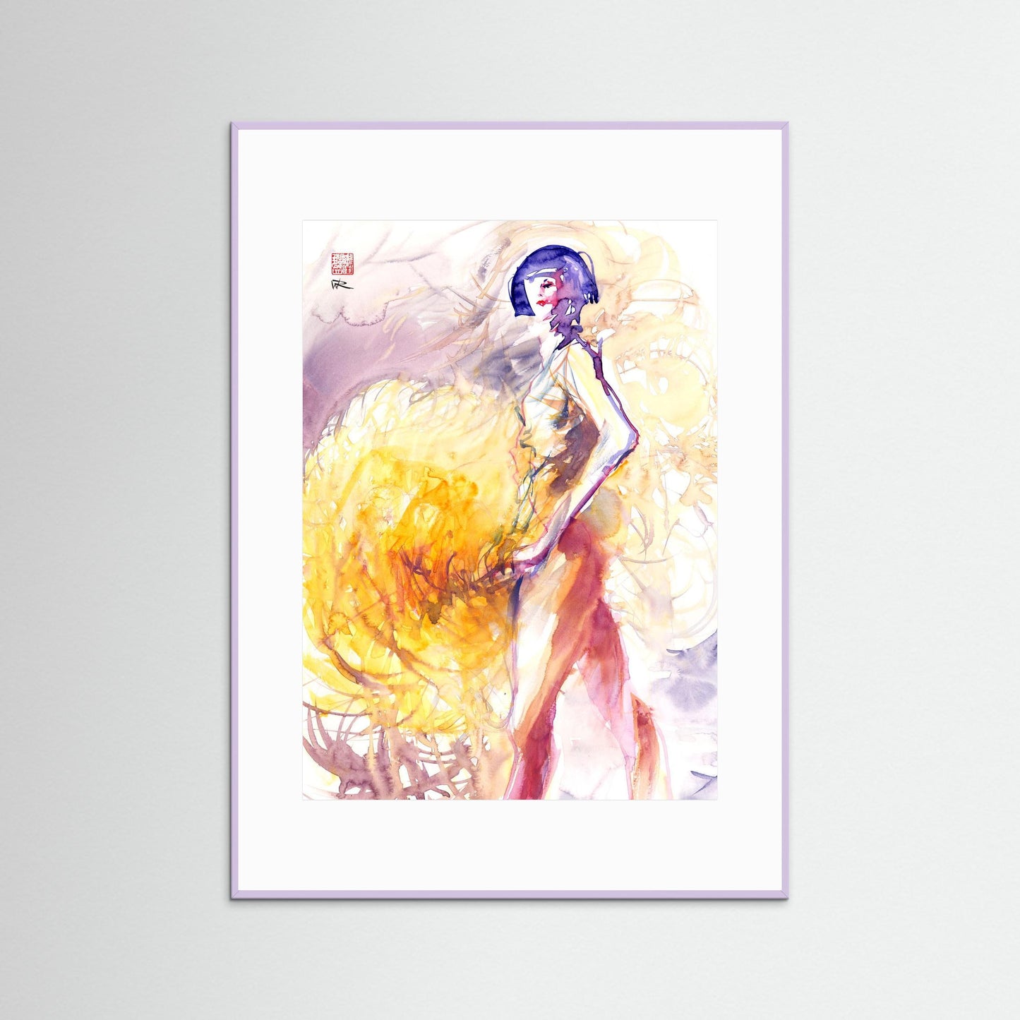 Nutcracker xmas fashion - Paper print