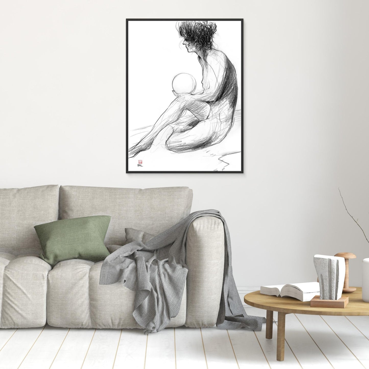 Fortune teller seated