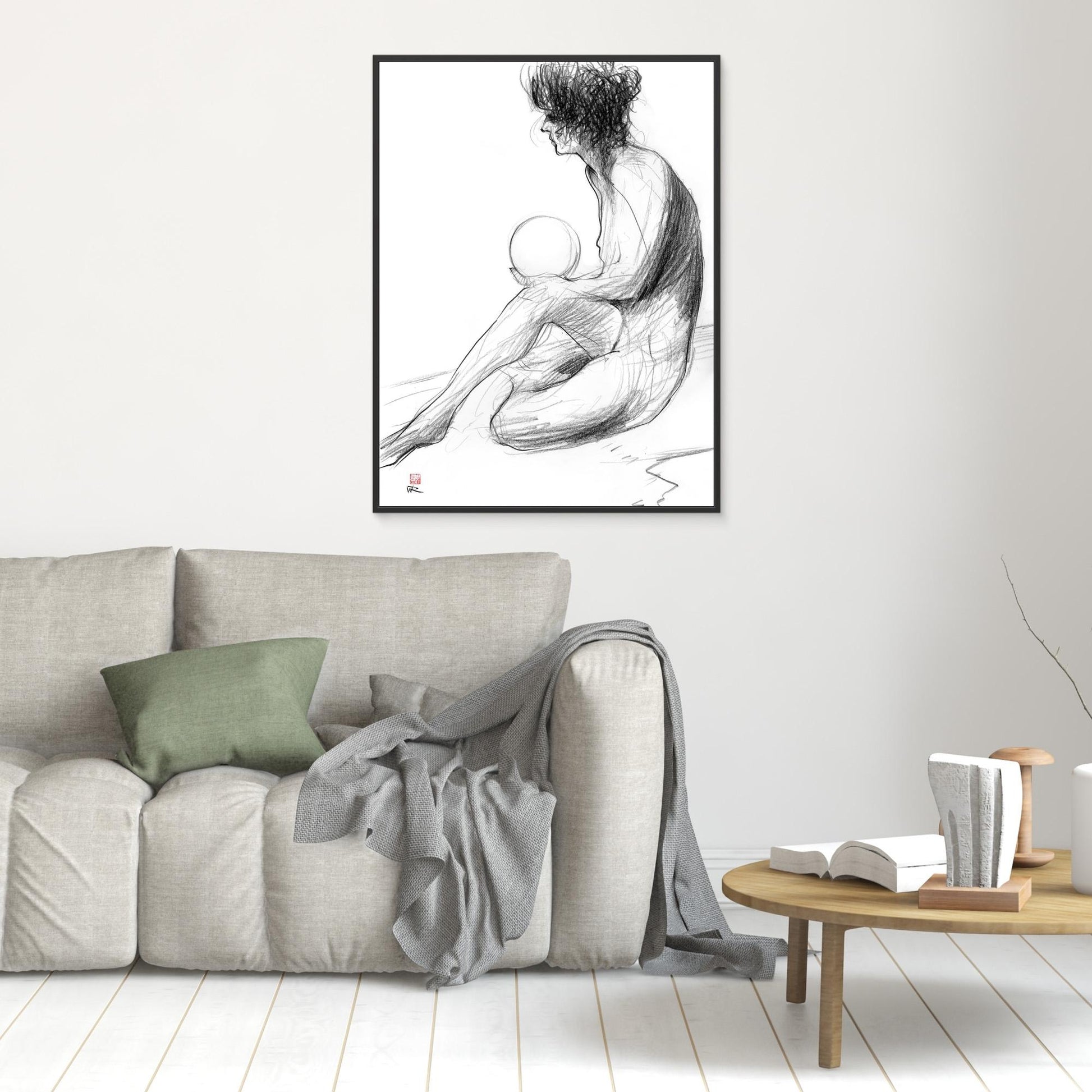 Fortune teller seated