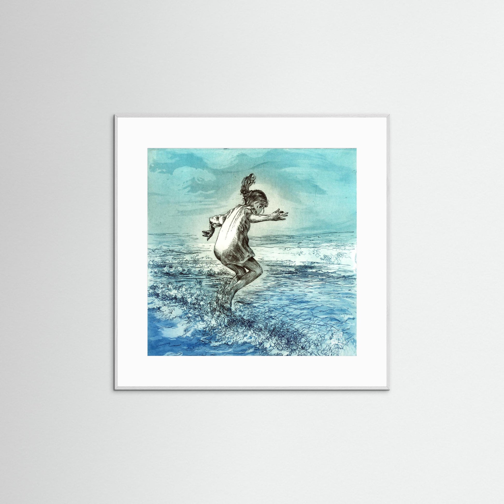 Wavejumper edition 1 - Paper print