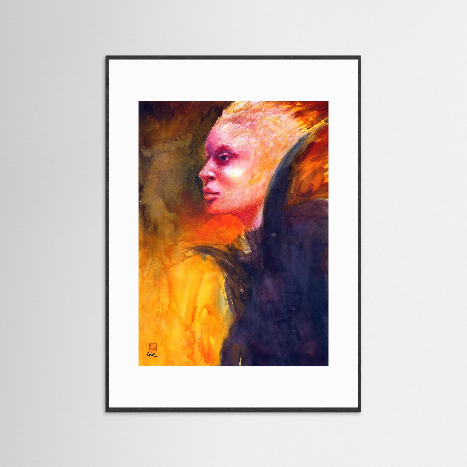 Fashion on fire - Paper print